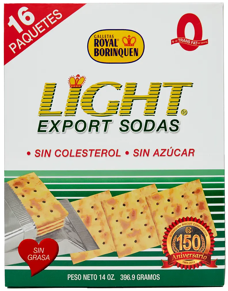 Light Export Sodas 14 oz