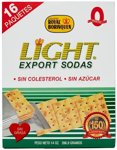 Light Export Sodas 14 oz